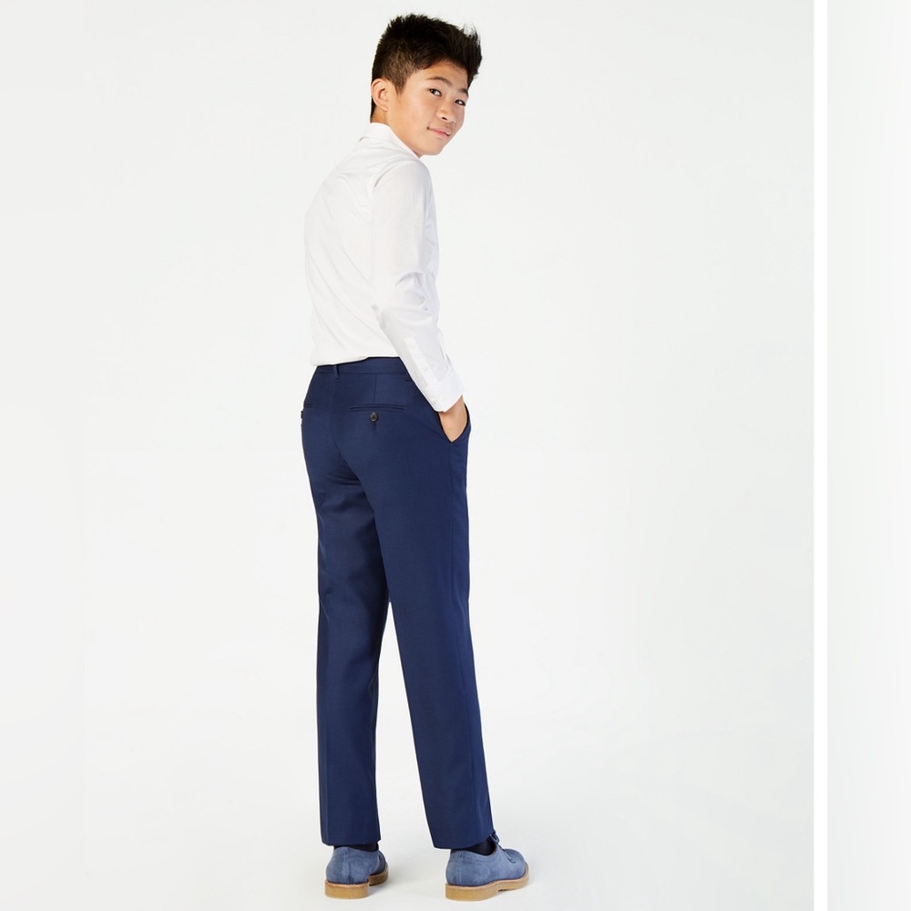Classic Blue Men's Suit Calvin Klein - Picture 7 of 7